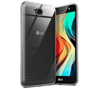moex Aero Custodia Compatibile con LG X Power 2, Custodia in Silicone, Completamente Trasparente, Custodia Protettiva Ultra Sottile, Chiara, Crystal-Clear