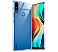 moex Aero Custodia compatibile con Moto E7 Power/E7i Power, custodia in silicone, completamente trasparente, custodia protettiva ultra sottile, chiara, Crystal-Clear