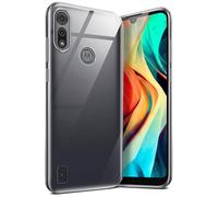 moex Aero Custodia compatibile con Motorola Moto E6s (2020)/E6i, custodia in silicone, completamente trasparente, custodia protettiva ultra sottile, chiara, Crystal-Clear