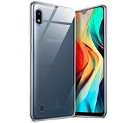 moex Aero Custodia Compatibile con Samsung Galaxy A10, Custodia in Silicone, Completamente Trasparente, Custodia Protettiva Ultra Sottile, Chiara, Crystal-Clear