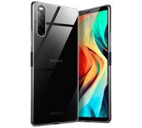 moex Aero Custodia Compatibile con Sony Xperia 10 II, Custodia in Silicone, Completamente Trasparente, Custodia Protettiva Ultra Sottile, Chiara, Crystal-Clear