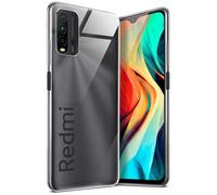 moex Aero Custodia Compatibile con Xiaomi Redmi 9T, Custodia in Silicone, Completamente Trasparente, Custodia Protettiva Ultra Sottile, Chiara, Crystal-Clear