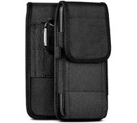 moex Agility Case per Oukitel WP23 Custodia con passante per cintura, custodia per cellulare da esterno, in nylon, custodia robusta con moschettone, nero
