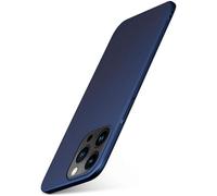 moex Alpha Case per Apple iPhone 15 Pro Max Custodia minimalista antiurto e leggera, ultra sottile, ultra sottile, in plastica, colore: blu opaco