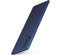 moex Alpha Case per Redmi Note 11 Pro/11 Pro 5G Custodia Ultra Sottile, Custodia Protettiva con Maggiore Protezione della Fotocamera, Slim Cover Case Sottile Minimalista Blu Metallizzato