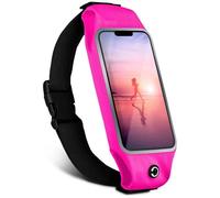 moex Cintura da corsa per iPhone 16e e da corsa, impermeabile, per corsa, con finestra, leggera, per jogging, marsupio, sport, Mettle., Eine Grösse, Cintura da corsa