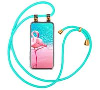moex Collana per cellulare compatibile con Oppo Find X5 Pro Custodia con cinturino regolabile in lunghezza, custodia per cellulare a tracolla, custodia in silicone trasparente con cordoncino
