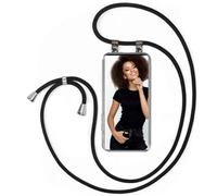 moex Collana per Cellulare Compatibile con Samsung Galaxy Note10, Custodia con Cinturino Regolabile in Nero