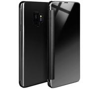 moex® Cover sottile compatibile con Samsung Galaxy S9 | trasparente a display acceso/lucida, Antracite