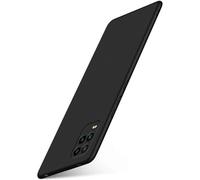 moex Cover Ultra-Sottile Compatibile con Xiaomi Mi 10 Lite 5G | Rigida/Anti-graffio, Nero Metallico
