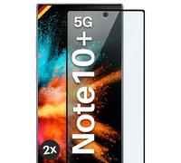 moex CurveProtect - Pellicola protettiva in vetro temperato per Samsung Note 10 Plus (4G/5G) Full Screen senza bordi, tutto lo schermo completamente coperto, pellicola protettiva in vetro curvo 3D, 2