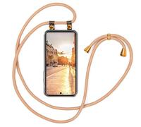 moex Custodia per cellulare con cordino rimovibile, per Poco M8 5G, lunghezza 155 cm, colore oro