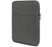 moex Custodia per eBook BOOX Go 10.3 (Gen II), custodia con cerniera e scomparto per accessori, in tessuto, morbida imbottita, custodia protettiva minimalista Dash Case, grigio scuro