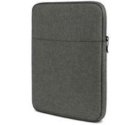 moex Custodia per eBook Kobo Sage con cerniera e scomparto per accessori, in tessuto e-reader Sleeve morbida imbottita, custodia protettiva minimalista Dash Case, grigio scuro