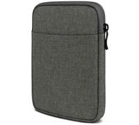 moex Custodia per Pocketbook Verse Pro - Custodia con scomparto per accessori, lettore e-book custodia minimalista con chiusura lampo, impermeabile, grigio scuro, DC-7204-DU-GRAU