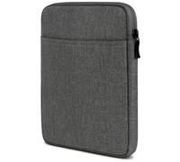 moex Custodia per tablet Lenovo Legion Tab - Custodia con scomparto per accessori, in fibra di poliestere, minimalista con chiusura lampo, impermeabile, grigio scuro