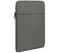 moex Custodia per tablet Lenovo Tab Extreme con cerniera e scomparto per accessori, in tessuto di nylon morbido imbottito, custodia protettiva minimalista Dash Case, grigio scuro