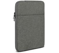 moex Custodia per tablet Oukitel RT8 - Custodia con scomparto per accessori, in fibra di poliestere, minimalista con cerniera, impermeabile, grigio scuro