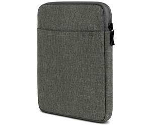 moex Custodia per tablet Pocketbook Era - Custodia con scomparto per accessori, in fibra di poliestere, minimalista con cerniera, impermeabile, grigio scuro, DC-7200-DU-GRAU