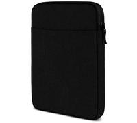 moex Custodia per tablet Samsung Galaxy Tab A9 con cerniera e scomparto per accessori, in nylon tessuto morbido imbottito, custodia protettiva minimalista Dash Case, nero