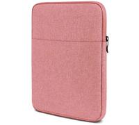 moex Custodia per tablet Samsung Galaxy Tab S10 Lite con cerniera e scomparto per accessori, in nylon tessuto morbido imbottito, custodia protettiva minimalista Dash Case, rosa