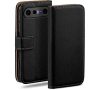 moex Custodia per vivo X300 FE con scomparto per carte di credito, pieghevole a 360°, in pelle PU, colore nero
