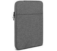 moex Custodia Tablet per Blackview MEGA 3 Borsa con Cerniera e Scomparto per Accessori, Nylon Tessuto Sleeve Morbida Imbottita Protettiva Minimalista Dash Case, Grigio Scuro