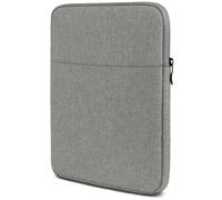moex Custodia tablet per Samsung Galaxy Tab S11 con cerniera e scomparto per accessori, nylon tessuto morbido imbottito, custodia protettiva minimalista Dash Case, grigio