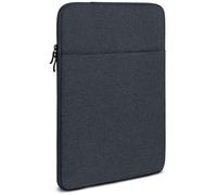 moex Custodia tablet per Samsung Galaxy Tab S11 Ultra con cerniera e scomparto per accessori, nylon tessuto morbido imbottito, custodia protettiva minimalista Dash Case, antracite