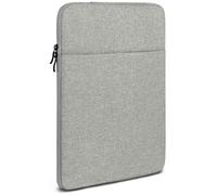 moex Custodia tablet per Samsung Galaxy Tab S11 Ultra con cerniera e scomparto per accessori, nylon tessuto morbido imbottito, custodia protettiva minimalista Dash Case, grigio