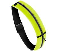 moex® Easy Bag compatibile con Huawei Nova 12s Cintura da corsa per cellulare, borsa da corsa, jogging, marsupio sportivo, impermeabile, fitness running, giallo fluo (2P)
