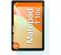 moex® FlexProtect - Pellicola protettiva opaca compatibile con Huawei MatePad T 10s contro i riflessi, pellicola protettiva antiriflesso per display opaca, resistente e antigraffio, 3 pezzi