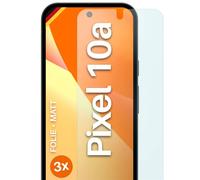 moex FlexProtect - Pellicola protettiva opaca per Google Pixel 10a, antiriflesso, con protezione solare, compatibile con qualsiasi custodia, 3 pezzi