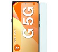 moex FlexProtect - Pellicola protettiva opaca per Motorola Moto G 5G, pellicola protettiva per display opaca contro i riflessi, antiriflesso con protezione solare, compatibile con qualsiasi custodia