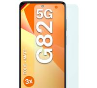 moex FlexProtect - Pellicola protettiva opaca per Motorola Moto G82 5G, pellicola protettiva per display opaca contro i riflessi, antiriflesso, con protezione solare, compatibile con qualsiasi