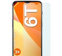 moex FlexProtect - Pellicola protettiva opaca per OnePlus 6T, protezione schermo opaca contro i riflessi, antiriflesso, con protezione solare, compatibile con qualsiasi custodia per cellulare, 3 pezzi