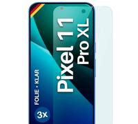 moex FlexProtect - Pellicola protettiva per display per Google Pixel 11 Pro XL, ultra trasparente, HD, 0,2 mm, compatibile con qualsiasi custodia, applicazione senza bolle, extra resistente ai graffi