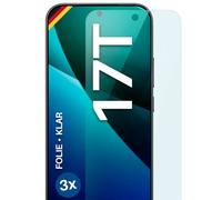 moex FlexProtect - Pellicola protettiva per display per Xiaomi 17T, ultra trasparente, HD, 0,2 mm, compatibile con qualsiasi custodia, applicazione senza bolle, extra resistente ai graffi, 3 pezzi