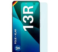 moex FlexProtect - Pellicola protettiva per OnePlus 13R, ultra trasparente HD 0,2 mm, compatibile con qualsiasi custodia, fissaggio senza bolle, pellicola per cellulare extra resistente ai graffi, 3