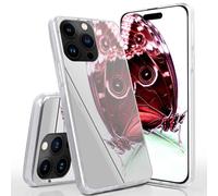 moex Mirror Case Compatibile con Apple iPhone 15 Pro Specchio Cover in Silicone Custodia con Effetto Specchio Glitter Cellulare Custodia Protettiva Specchio Custodia Protettiva Specchio Case - Argento