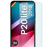 moex Pellicola in Vetro temperato Compatibile con Huawei P20 Lite, Pellicola Protettiva infrangibile per Display, Pellicola in Vetro Anti sfondamento Crystal Clear, 2 Pezzi