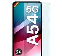 moex Pellicola protettiva in vetro temperato per Samsung Galaxy A54 5G, robusta e antigraffio, infrangibile, pellicola protettiva in vetro trasparente HD, 2 pezzi
