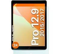 moex Pellicola protettiva opaca compatibile con Apple iPad Pro 12.9 (Gen 1/2), pellicola anti-riflesso, pellicola protettiva opaca per display - 3 pezzi