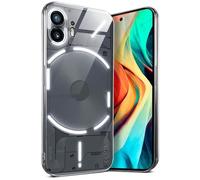 moex Per Nothing Phone (2) Custodia trasparente, in silicone trasparente, trasparente, ultra sottile, cover posteriore protettiva sottile, in silicone minimalista, Aero Case, trasparente