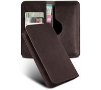 moex Purse Case per Honor Magic V3 Custodia a portafoglio in pelle PU con scomparto per carte di credito, a portafoglio, protezione completa a 360 gradi, colore marrone