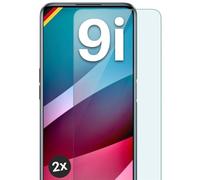 moex ShockProtect - Pellicola protettiva in vetro temperato per Realme 9i, durezza 9H, compatibile con qualsiasi custodia, 2 pezzi