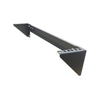 Mofangtech 2U pieghevole 48,9 cm in acciaio laminato a freddo montabile a parete semplice rack verticale e rete Euipment rack include hardware per il montaggio (1)