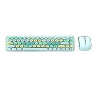 MOFII Wireless Keyboard + Mouse Set Bean 2.4G (Green)