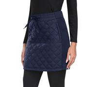 MoFiz Gonna Donna Corta Invernale Fasciante Termica Sport Gonna con Zip Blu EU 3XL