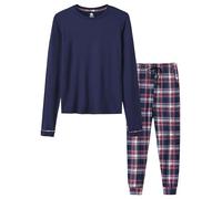 MoFiz Pigiama Ragazzi Lungo Invernale Morbido Caldo Bambino Set di Pigiama Due Pezzi Manica Lunga Notte Maglie Pigiama e Pantaloni a Quadri 8-18 Anni